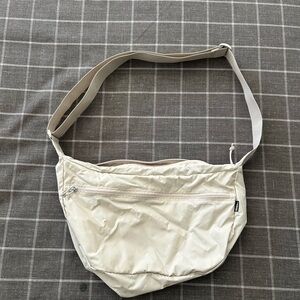 Eddie Bauer Cream Crossbody Sling Bag